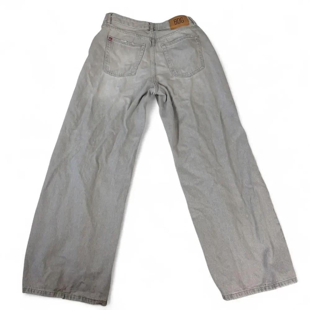 Bdg light gray high waisted baggy